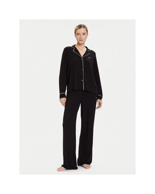 Karl Lagerfeld Black Pyjama A4W45004 Relaxed Fit