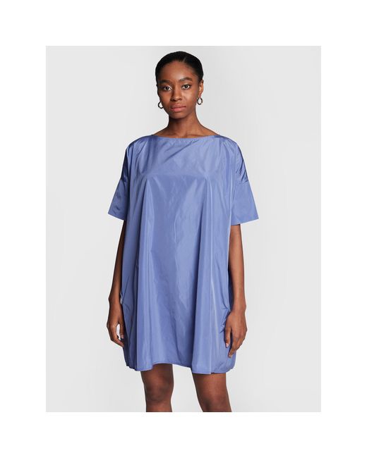 Liviana Conti Blue Kleid Für Den Alltag F3Sy20 Relaxed Fit