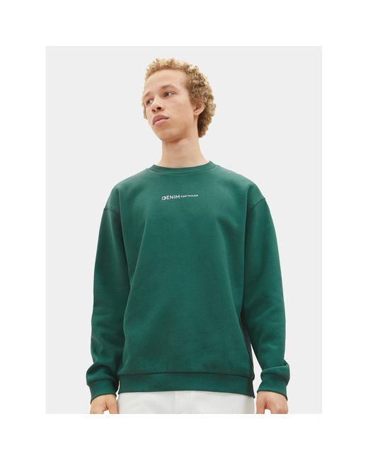 Tom Tailor Sweatshirt 1038751 Grün Regular Fit in Green für Herren