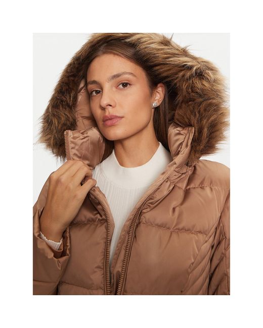 Guess White Daunenjacke New Olga W4Bl40 Wex52 Regular Fit