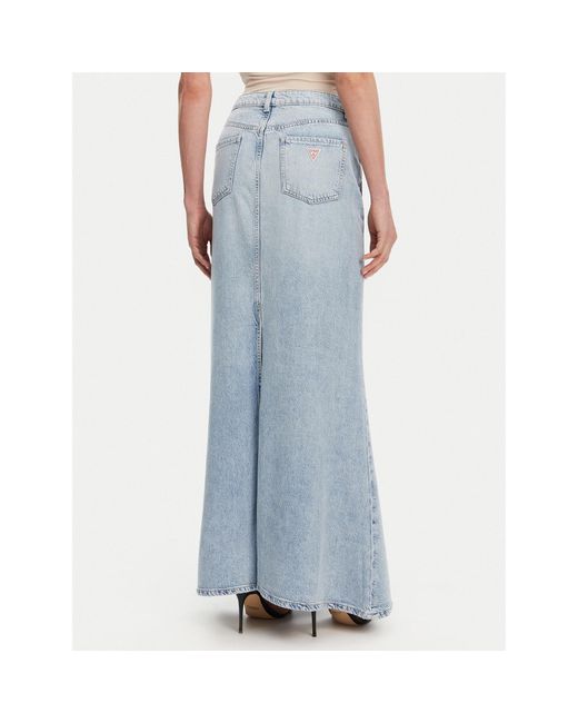 Guess Blue Jeansrock W5Gd83 D5B96 Regular Fit