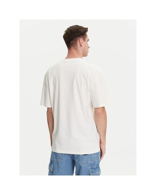 Karlkani T-Shirt Pd00005356 Relaxed Fit in White für Herren