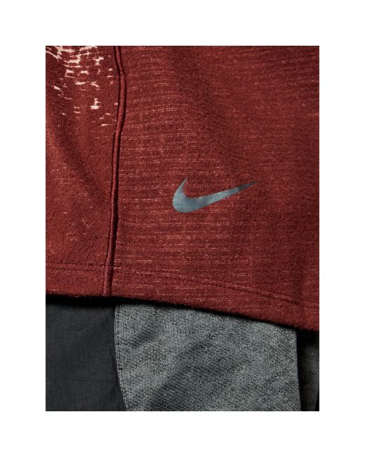 Nike Technisches T-Shirt Run Division Wooldorado Cu7891 Regular Fit in Red für Herren