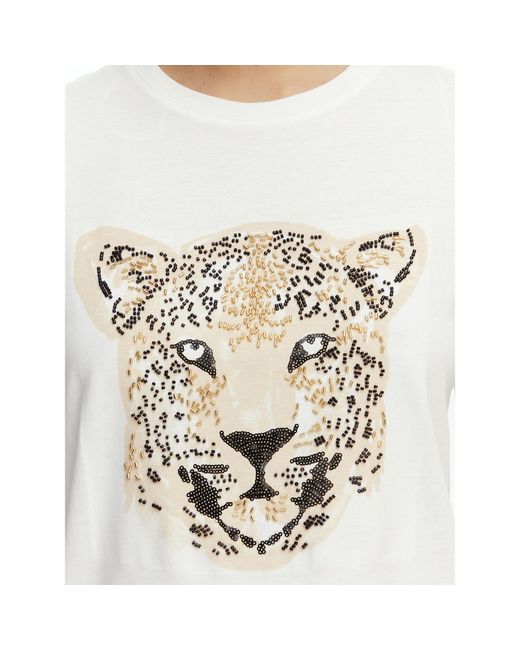 Lola Casademunt White T-Shirt Ms2615009 Regular Fit