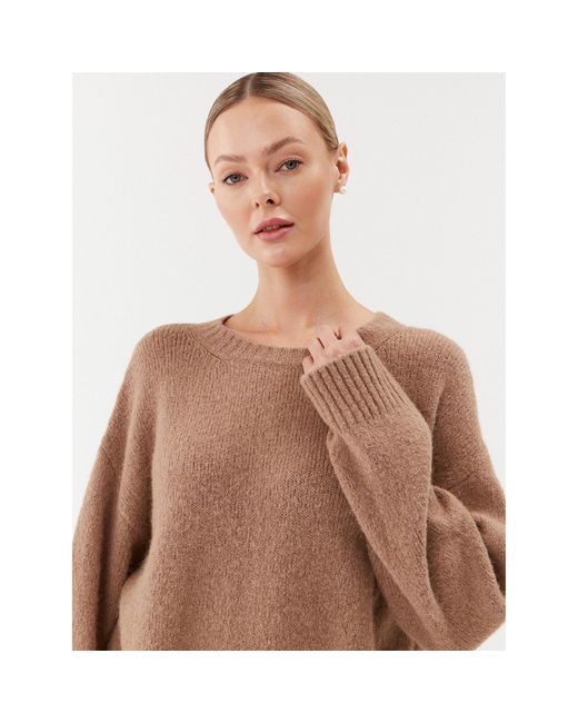 Weekend by Maxmara Brown Pullover Xanadu 23536611 Relaxed Fit