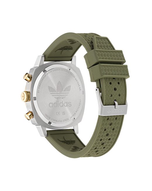 Adidas Uhr Originals Master Originals One Chrono Aofh23504 Grün in Green für Herren