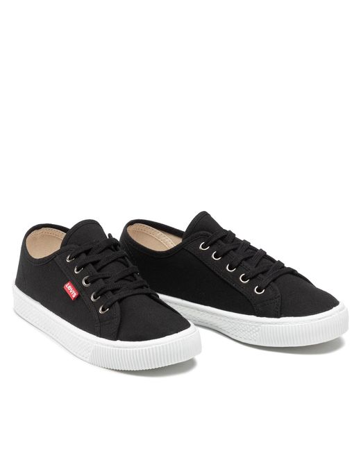 Levi's Black Sneakers Aus Stoff 225849-1733-59