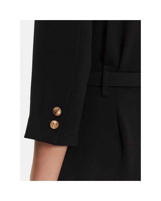 Elisabetta Franchi Black Jumpsuit Tu-047-52E2 Regular Fit