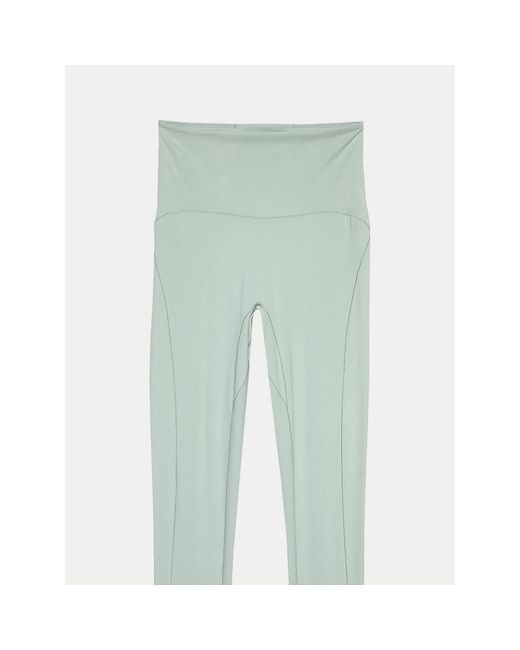 4F Green Leggings Waw24Tftif283 Slim Fit