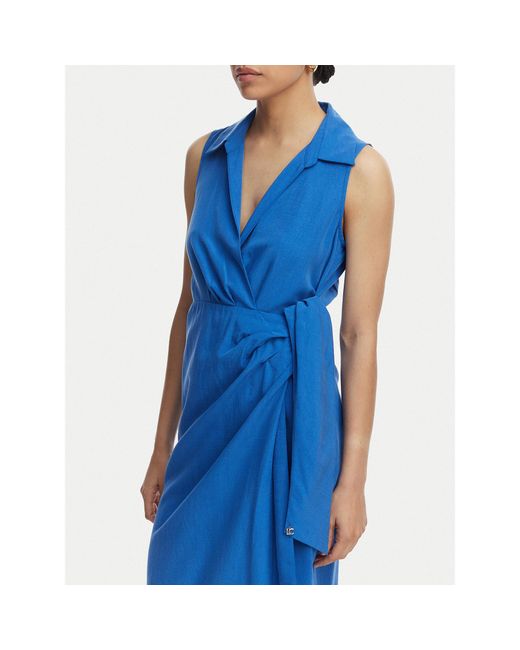 Lola Casademunt Blue Kleid Für Den Alltag Ls2616132 Regular Fit