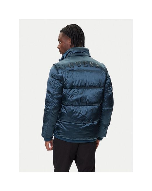 Guess Winterjacke M5Bl2L Wgzf2 Regular Fit in Blue für Herren