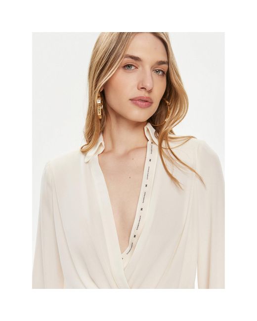 Elisabetta Franchi White Body Cb-008-42E2-4163 Weiß Regular Fit