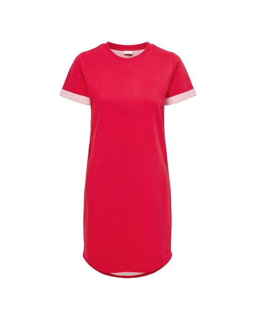 Jdy Red Kleid Für Den Alltag Ivy 15174793 Regular Fit