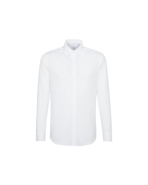 Seidensticker Hemd 01.293650 Weiß Slim Fit in White für Herren