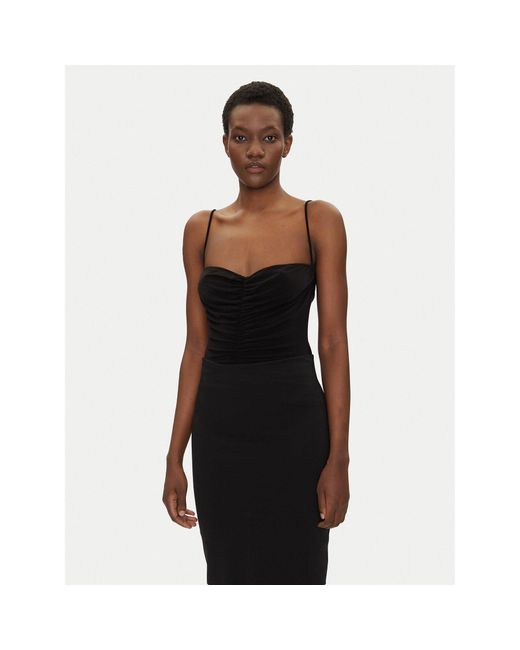 Norma Kamali Black Body Kk424Xplh21001 Slim Fit