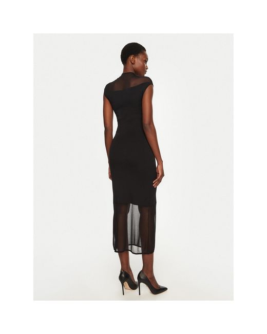 Calvin Klein Black Kleid Für Den Alltag K20K207919 Regular Fit