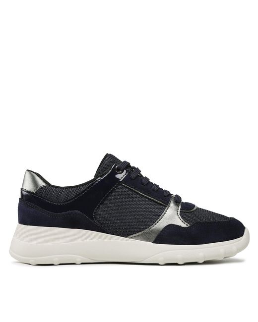 Geox Blue Sneakers D Alleniee A D35Lpa 0As22 C4002