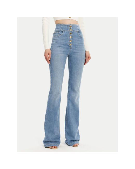 Elisabetta Franchi Blue Jeans Pj82D51E2 Regular Fit