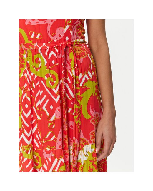 GAUDI Orange Sommerkleid 511Bd15015 Regular Fit