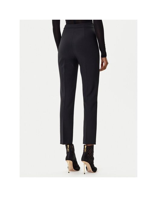 Elisabetta Franchi Black Stoffhose Pa-120-56E2-V340 Regular Fit