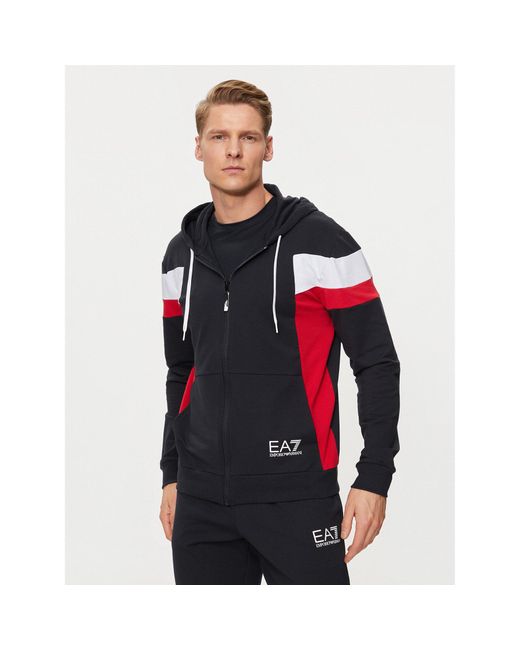 EA7 Jogginganzug 3Dpv10 Pjliz 1578 Regular Fit in Blue für Herren