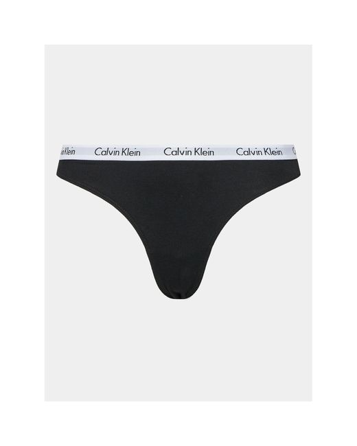 Calvin Klein White 2Er-Set Klassische Damenslips 000Qd3586E
