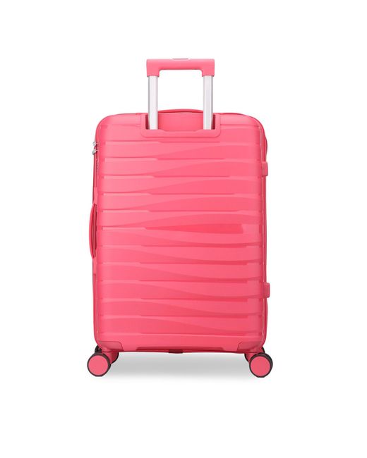 Semi Line Pink Mittlerer Koffer T5909-3