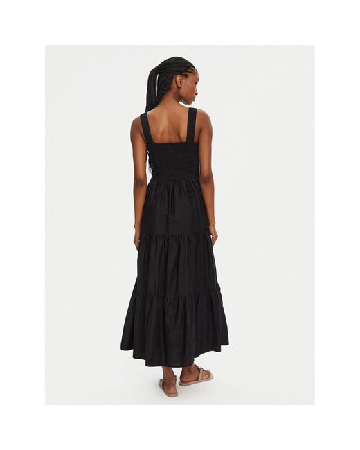 Seafolly Black Sommerkleid Faithful 54865-Dr Regular Fit