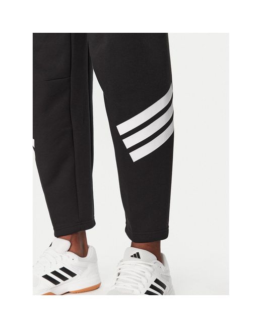 Adidas Jogginghose Future Icons 3-Stripes Jd4889 Loose Fit in Black für Herren