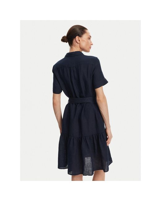 Gant Blue Hemdkleid 4503434 Regular Fit
