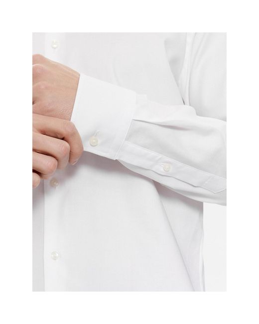 Boss Hemd H-Joe-Kent-C3-214 50508772 Weiß Regular Fit in White für Herren