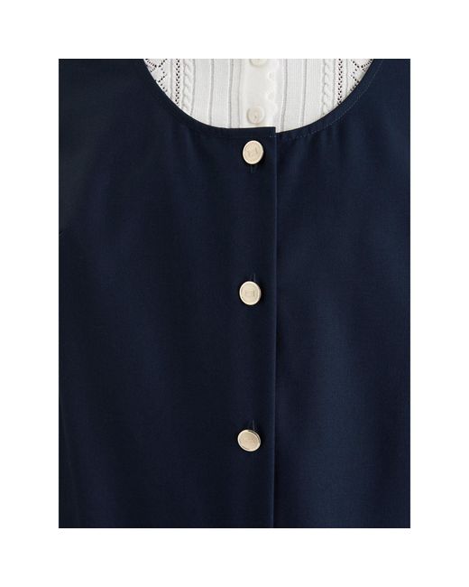 Tommy Hilfiger Blue Kleid Für Den Alltag Dw0Dw22759 Regular Fit