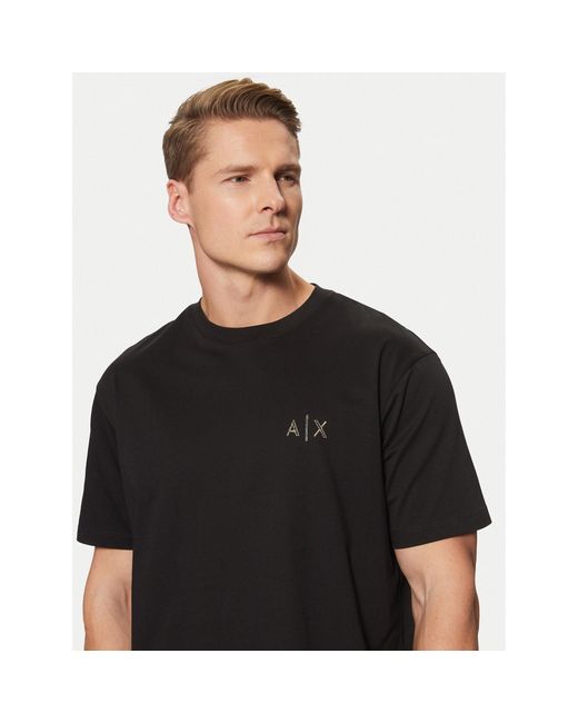 ARMANI EXCHANGE T-Shirt Xm000327 Af10364 Uc001 Regular Fit in Black für Herren