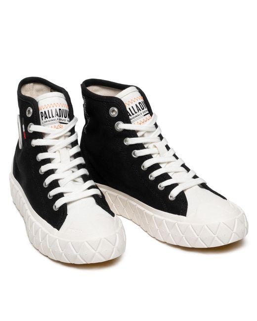 Palladium Black Sneakers Aus Stoff Ace Cvs Mid U 77015-030-M