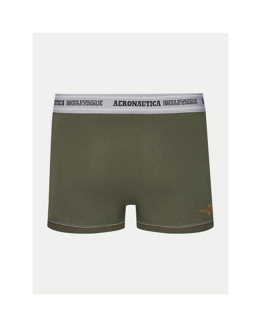 Aeronautica Militare 2Er-Set Boxershorts Am1Ubx004 in Green für Herren