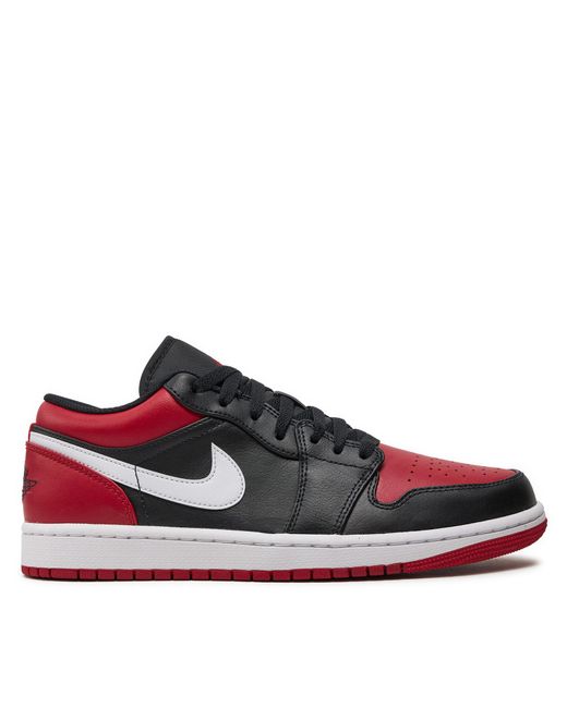 Nike Sneakers Air Jordan 1 Low 553558 066 in Red für Herren