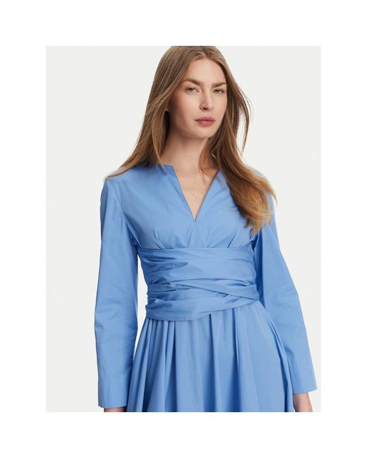 MAX&Co. Blue Kleid Für Den Alltag Disco 2516221164200 Regular Fit