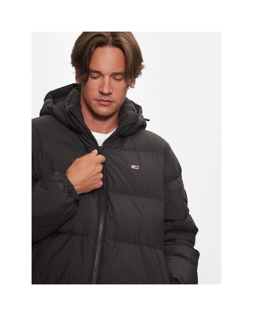 Tommy Hilfiger Daunenjacke Essential Dm0Dm19786 Regular Fit in Black für Herren