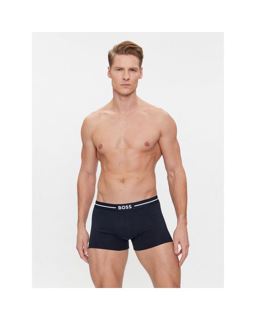 Boss 3Er-Set Boxershorts Trunk 3P Bold 50508878 in Blue für Herren