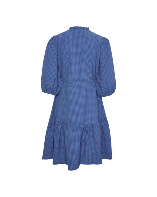 Karen By Simonsen Blue Kleid Für Den Alltag Gelia 10104318 A-Line Fit