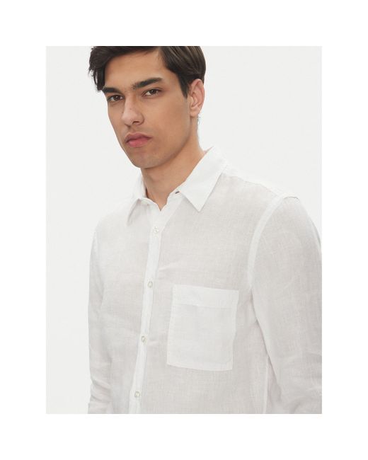 Boss Hemd 50537381 Regular Fit in White für Herren