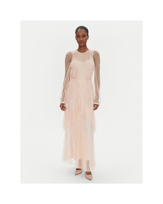 Twinset Natural Sommerkleid 251Tp2510 Regular Fit