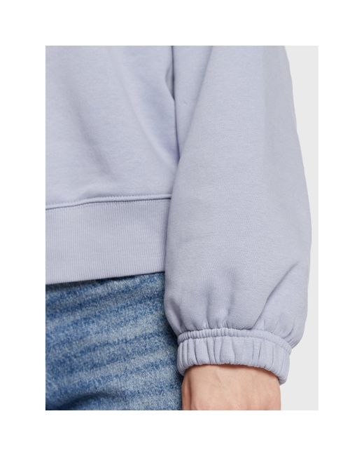 Lee Jeans Blue Sweatshirt Volume L36Rlj66 112322427 Relaxed Fit