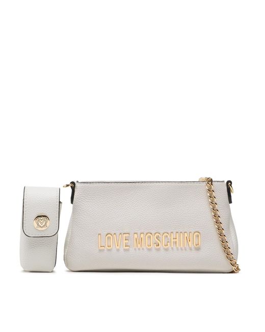 Love Moschino Gray Handtasche Jc4327Pp0Gk1010A Weiß