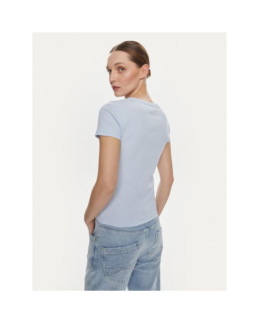 Gap Blue T-Shirt 870883 Slim Fit