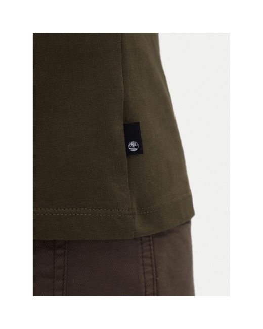 Timberland T-Shirt Tb0A2G8S Regular Fit in Green für Herren