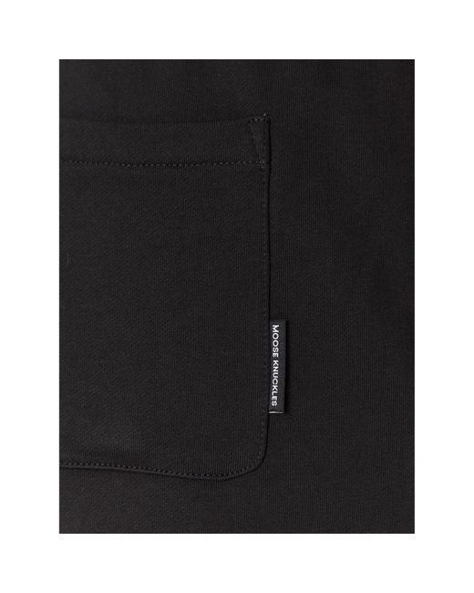Moose Knuckles Jogginghose Hartsfield M33Mr777 Regular Fit in Black für Herren