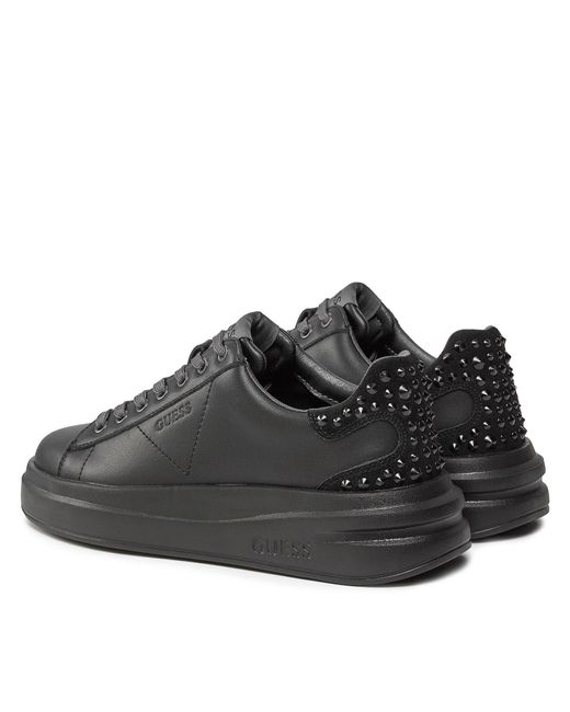 Guess Black Sneakers Elbina Flpvib Lep12