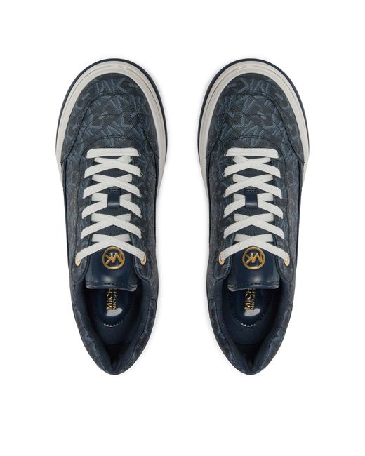 MICHAEL Michael Kors Blue Sneakers Hayes Lace Up 43R4Hyfs1B