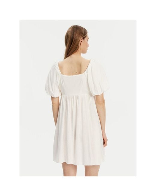 Noisy May White Sommerkleid Leilani 27033018 Regular Fit